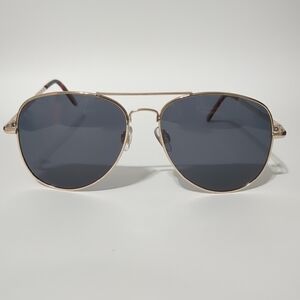 Gold Aviator Sunglasses